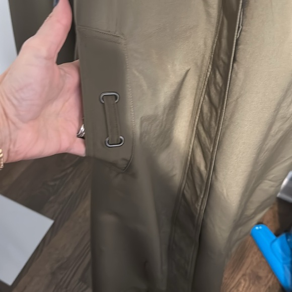 KC Collections Long Trench Coat - NWT! - Picture 5 of 11